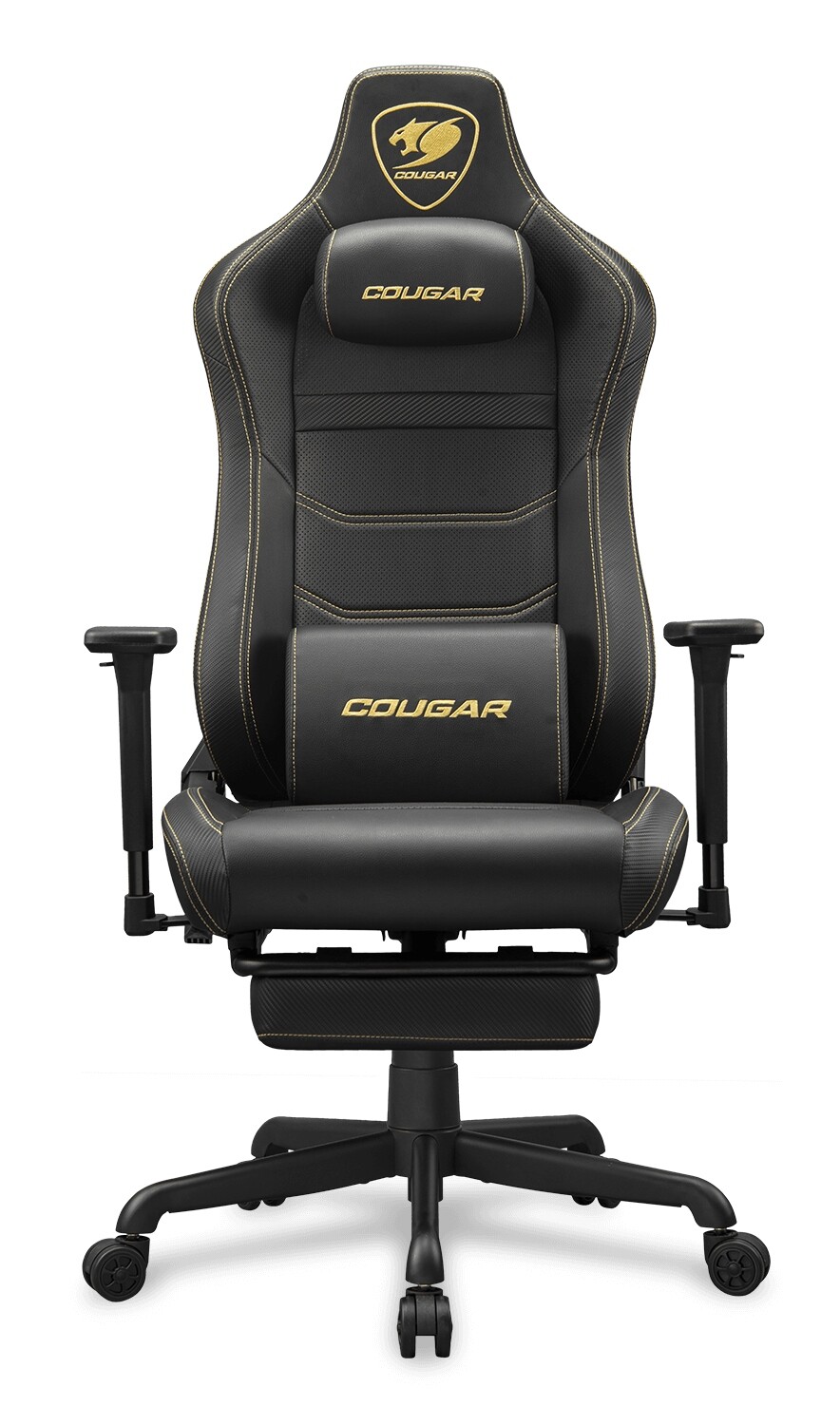 Herní židle Cougar Armor Evo S Gold ekokůže černo-žlutá