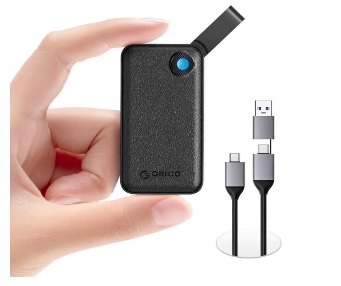 Přenosný externí Ssd disk 1TB Orico B20 2000 Mb/s pro IPhone Windows