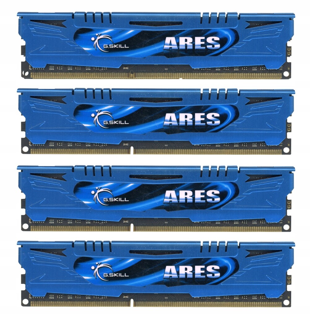 G.skill F3-1600C9Q-16GAB 16GB DDR3 1600MHz PC3-12800U 4x4 Kit Non-ecc