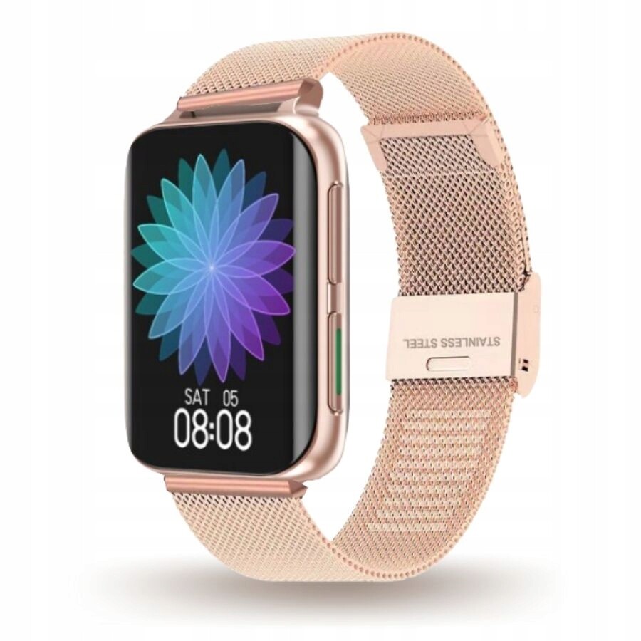 Chytré Hodinky zlaté barvy s 1.78palcovým displejem a sportovními režimy