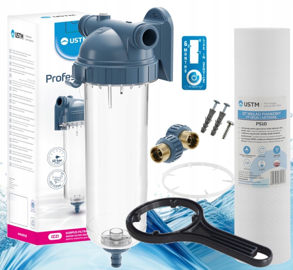 Sada těles pro vypouštění vody Wf Izzi Kpl pěnový filtr příslušenství Ustm