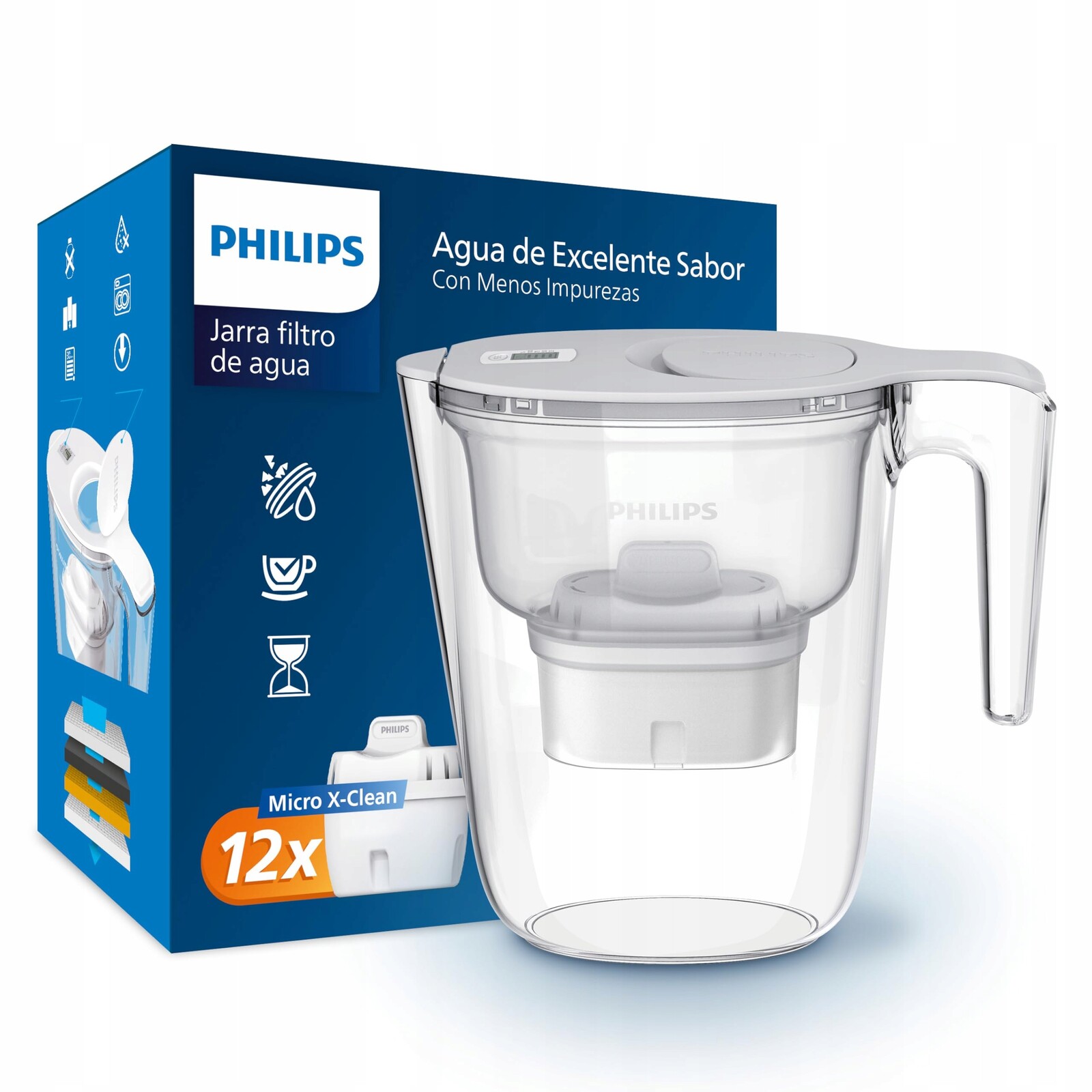 Philips AWP2933WHT 2,6l Filtrační konvice bílá