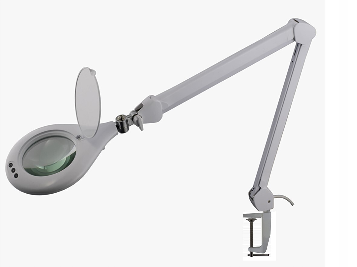 Led Lampa S Lupou A Upevněním Na Desku 127 mm