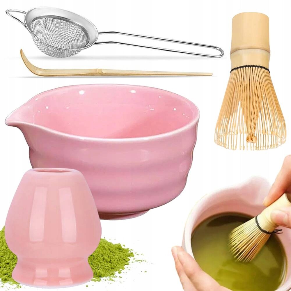 Matcha Čaj Nástrojová Sada Pro Míchání Matchy 5V1
