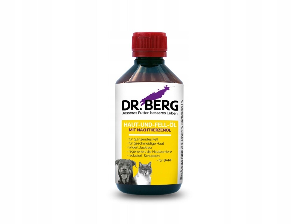 Dr.berg „Kůže a srst“ s pupalkovým olejem (250 ml)