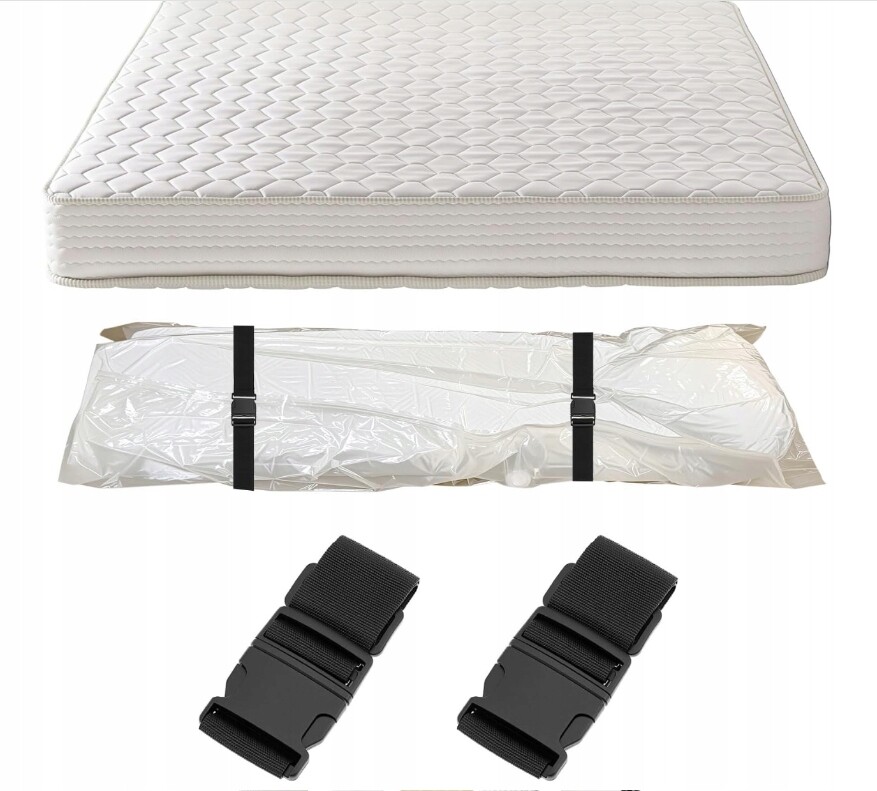 Sada vakuových úložných sáčků: 1x Matrace 1x Přikrývka, 2x Polštář