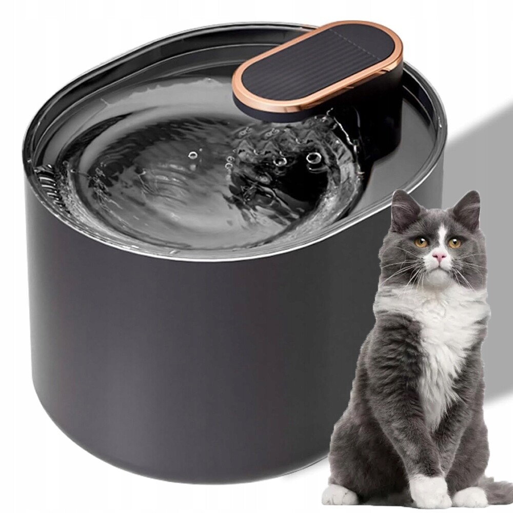 Automatická Fontána pro kočky psy. 3L Tichý Led Dávkovač vody pro zvířata.