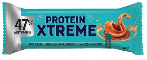 Proteinová Tyčinka Xtreme S Příchutí Toffi V Mléčné Čokoládě Bez Přídavku Cu