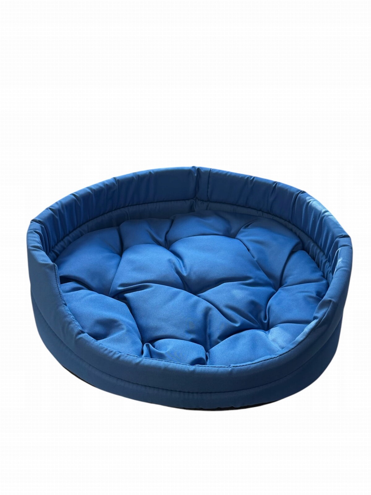 Oválná lehátka SandipetS Doggy velikost 6 (75 cm x 67 cm x 18 cm), modrá