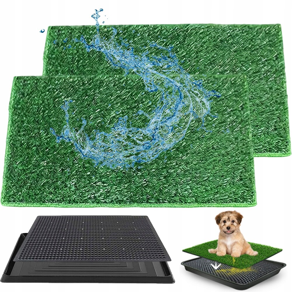 Záchod s trávou pro psy a štěňata podložka na učení velká štěňat