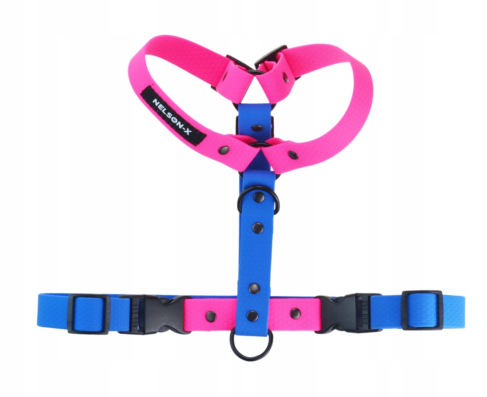 Postroj Guard Pro Psa Voděodolný Darro Hexa Black Biothane, Velikost XXL