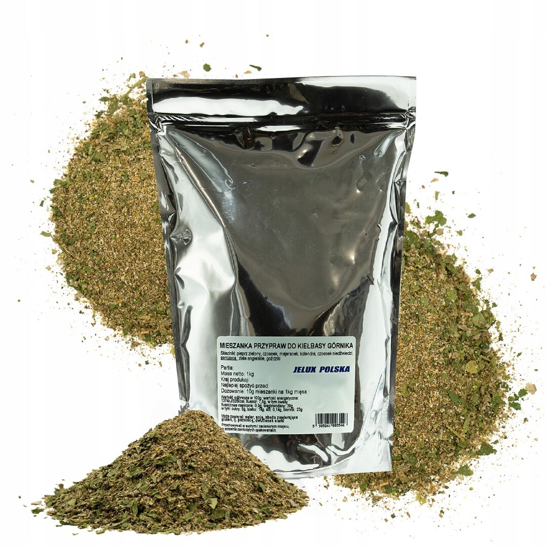 Směs Koření Na Klobásy Horníka 1 Kg Přírodní Chuť Domácího Masa