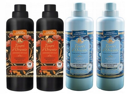 Tesori Sada 4 italských oplachovacích přípravků Thalasso & Japanese Jjtt