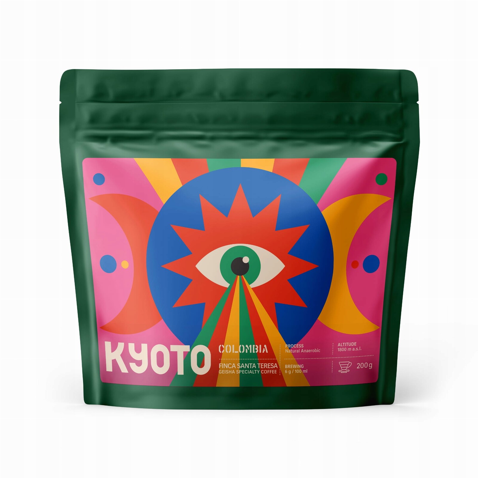 Kyoto Kolumbie Finca Santa Teresa Geisha 200g (speciální Káva