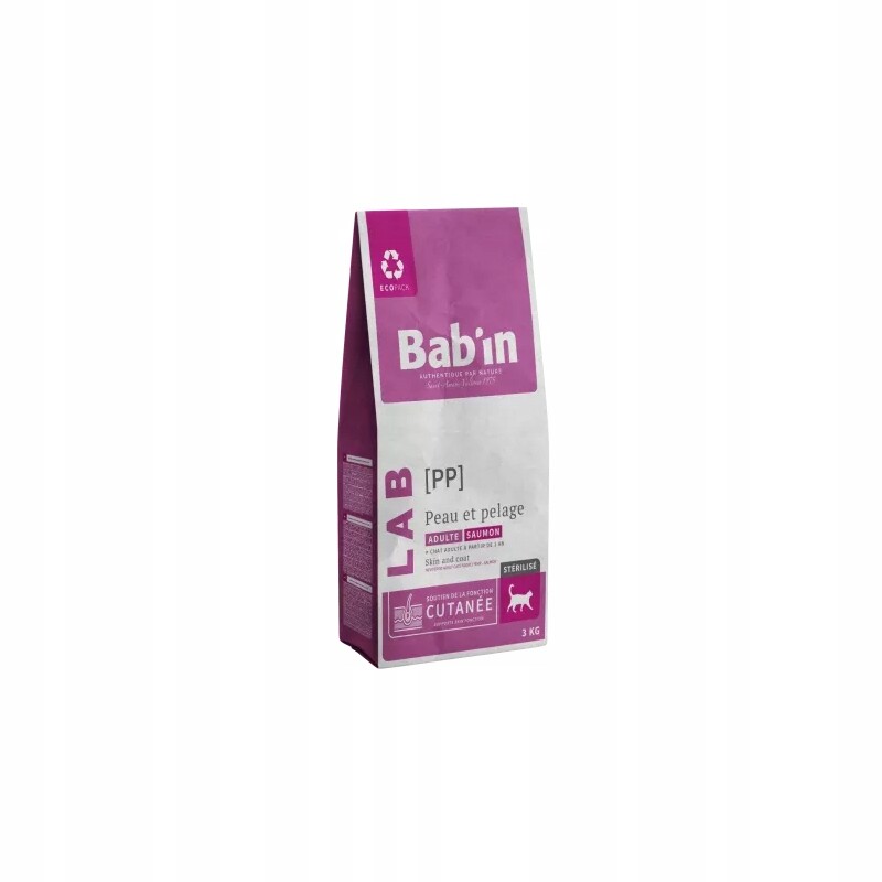 Bab'in Lab Skin & Coat – kůže a srst pro kočky 1,5 kg