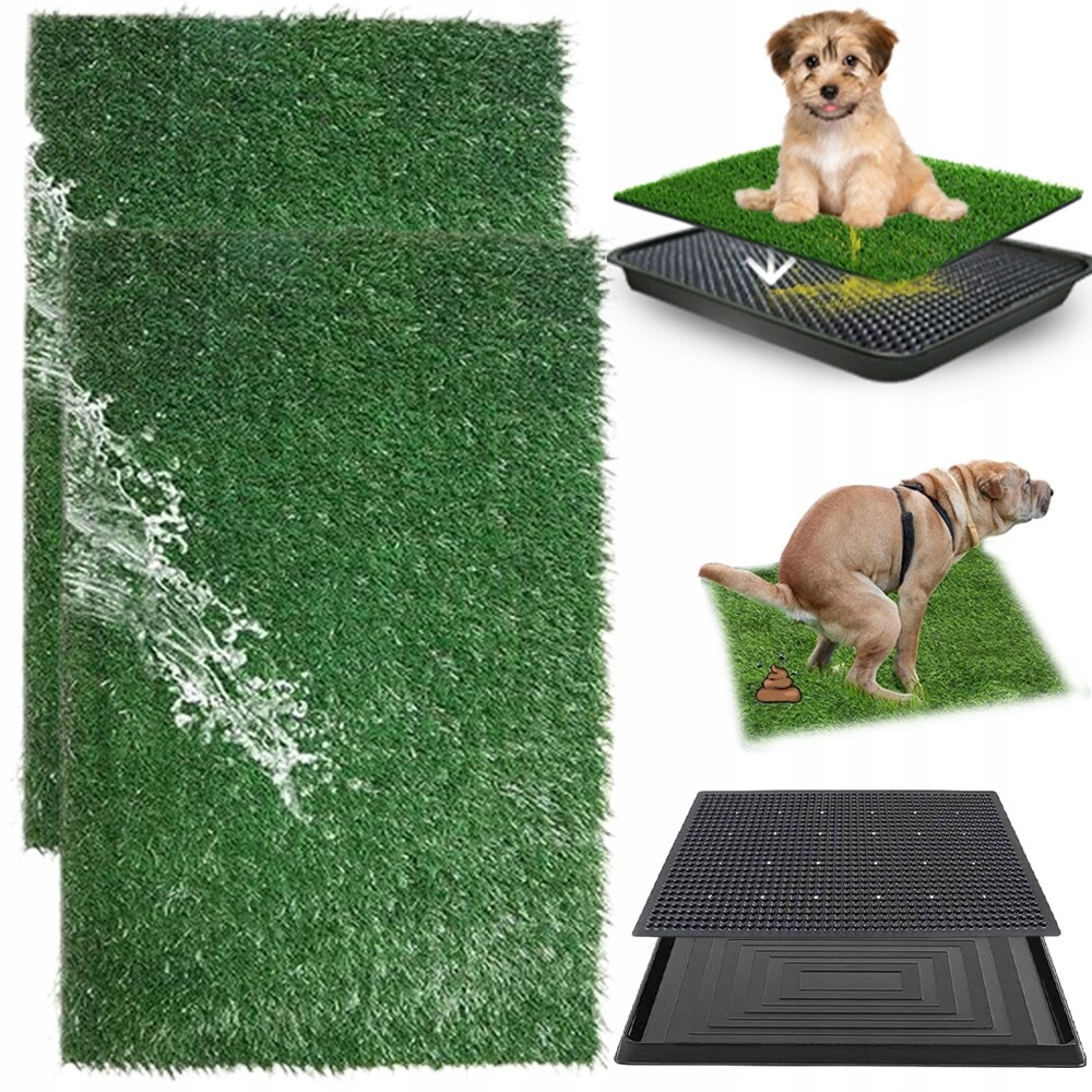 Toaleta Pro Psy Velká Tráva, Psí Toaleta, Umělá Tráva S Podnosníkem