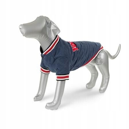 Bunda pro psa, modrá, prošívaná, velikost 3XL, 60