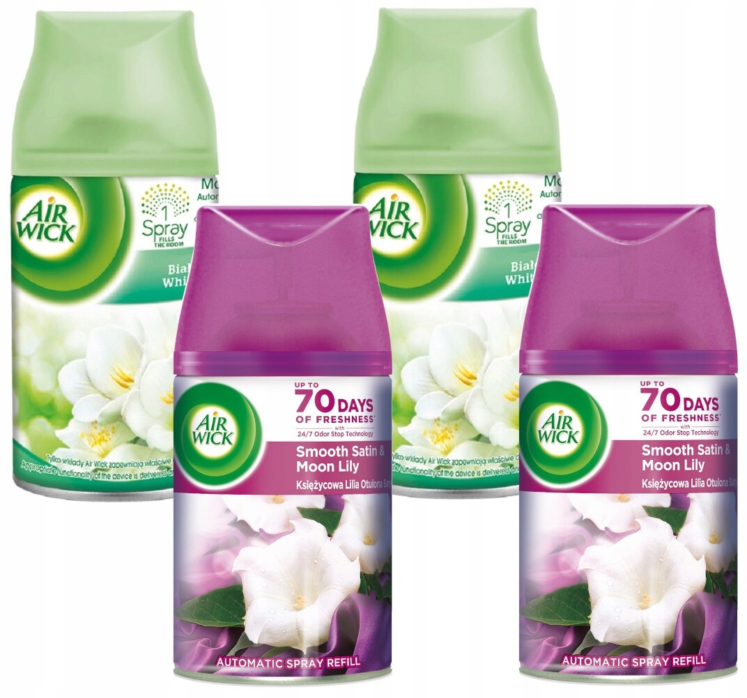 Air Wick Freshmatic osvěžovač vzduchu náplň 4 x 250 ml