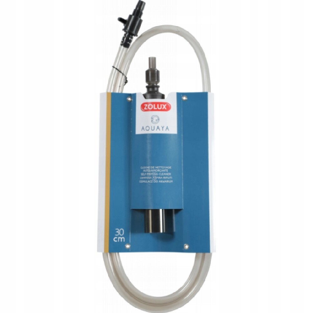 Odmulčovač Sifonu Akvária Výměna Vody Čištění Dna 2V1 30 CM Pokročilý