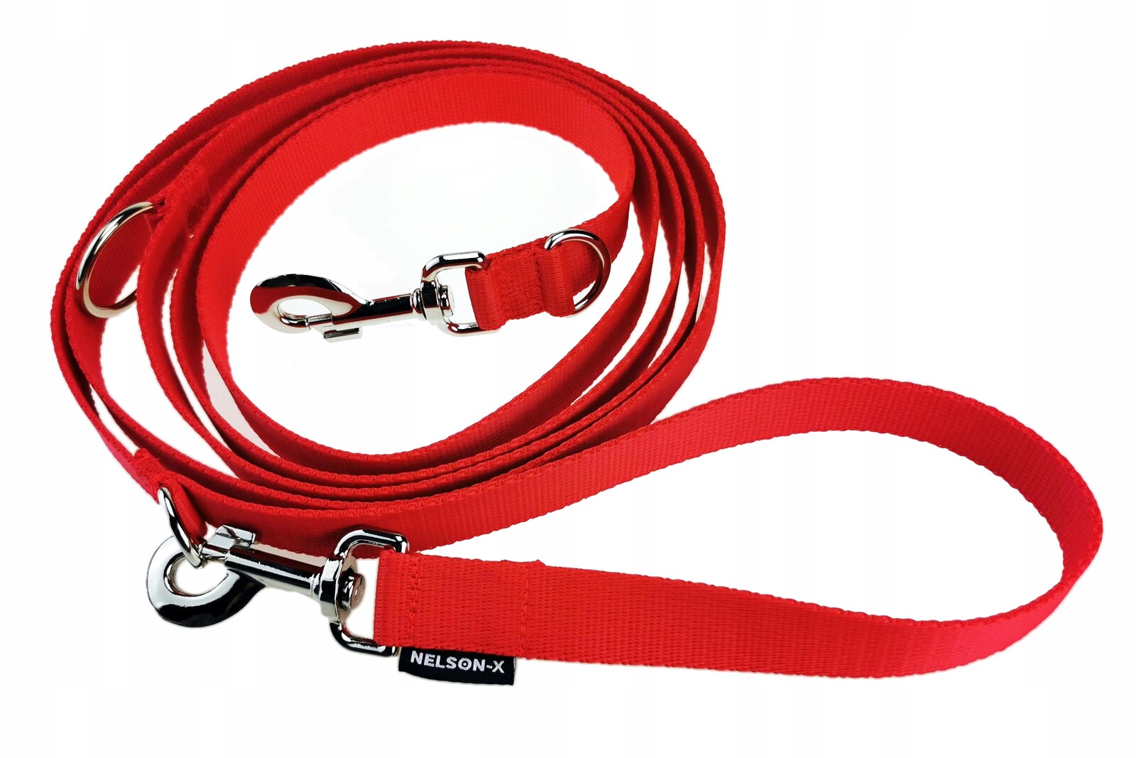 Polský na vodítka Vodítko psy Nelson-x 2 m/2,5 cm