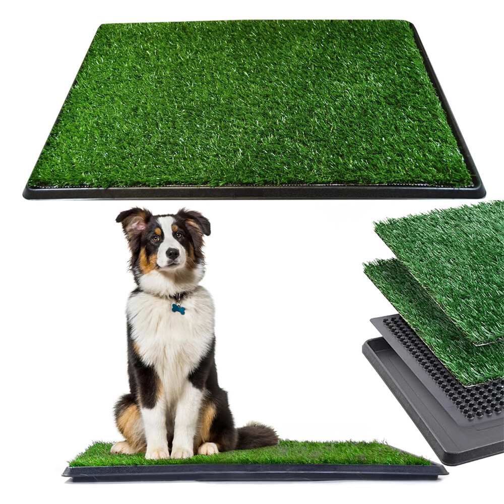 Záchod Pro Psy A Štěňata Pro Výuku Pet Potty S Trávou 76 X 51 CM