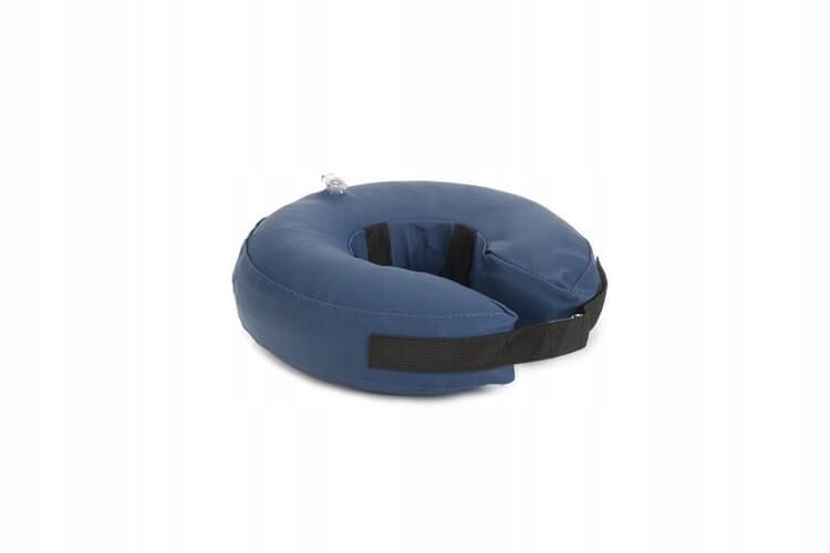 Beeztees Nafukovací Psí Límec Modrý M 25-40cm Pohodlná Ochrana