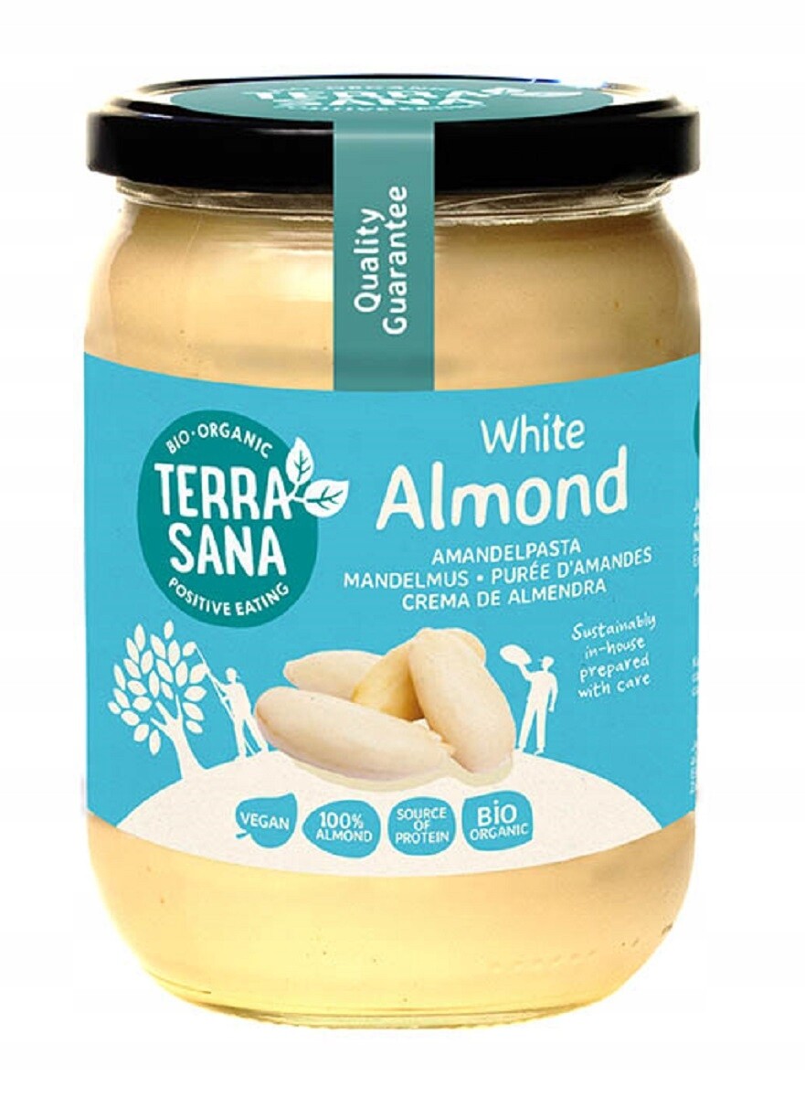 Krém Z Blanšírovaných Mandlí 100 % Bio 500 g Terrasana