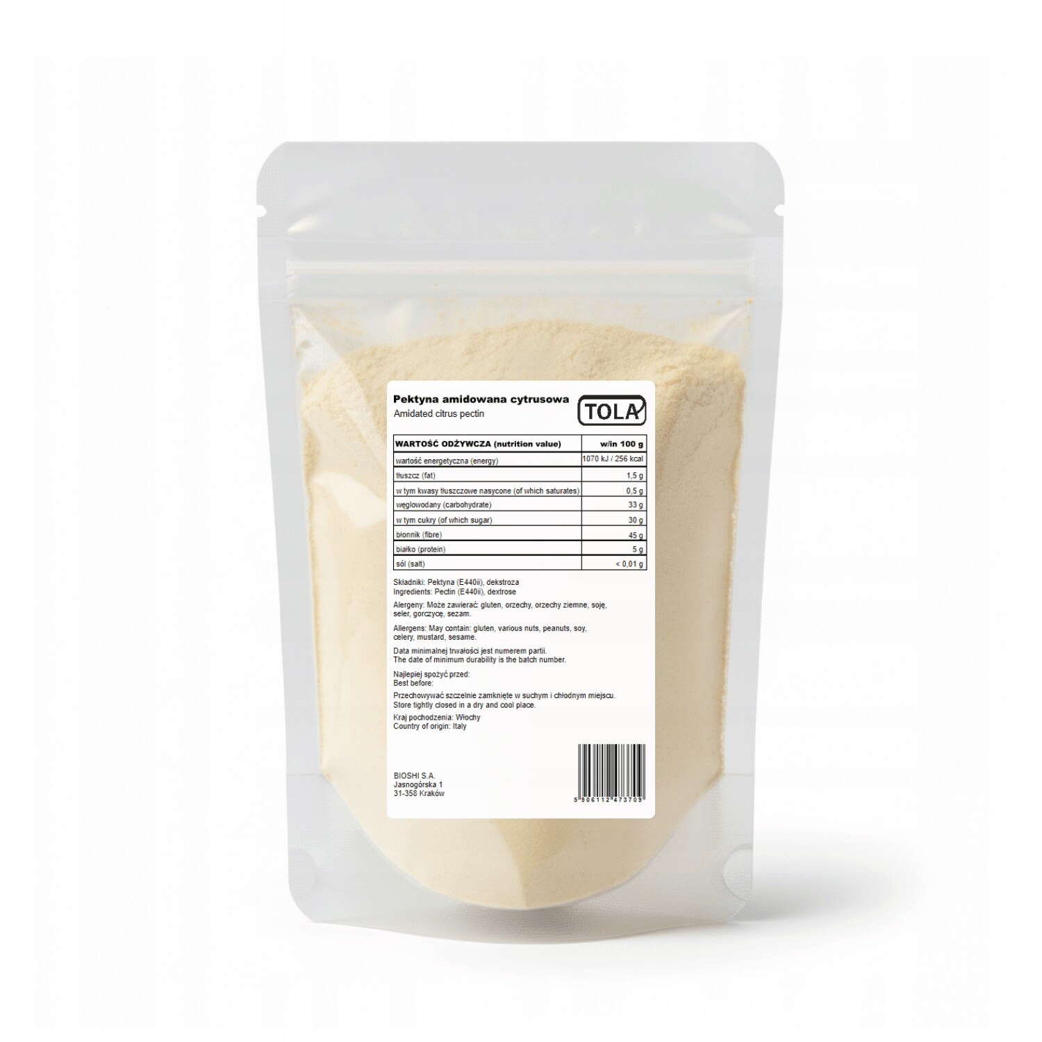 Pektin 1 kg – přírodní želírující činidlo, vysoká kvalita Tola