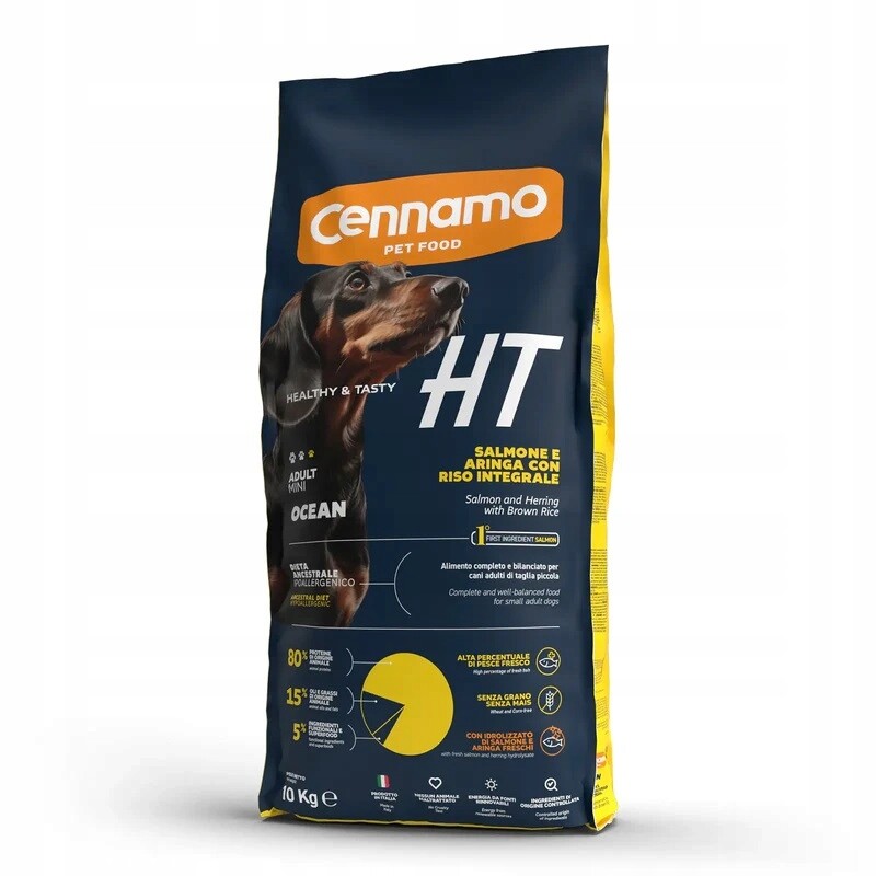 Ht Premium Dospělý Mini Mořský Losos 10 Kg * Cennamo *
