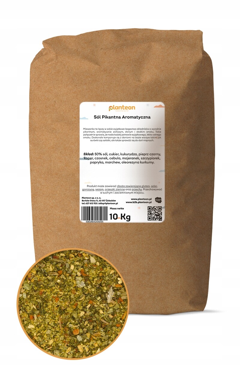 Aromatická pikantní sůl přírodní 10 kg