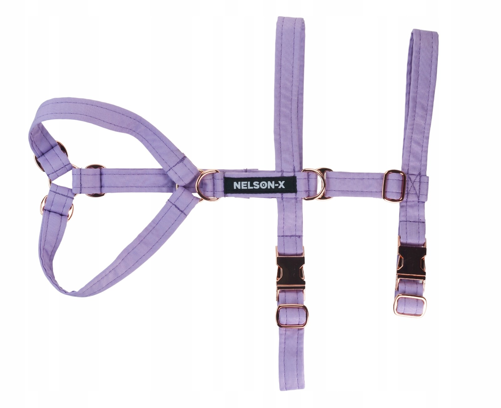 Protiúnikové Postroje Pro Psa Nelson-x Elegant Velikost L Polský Zlaté Kování