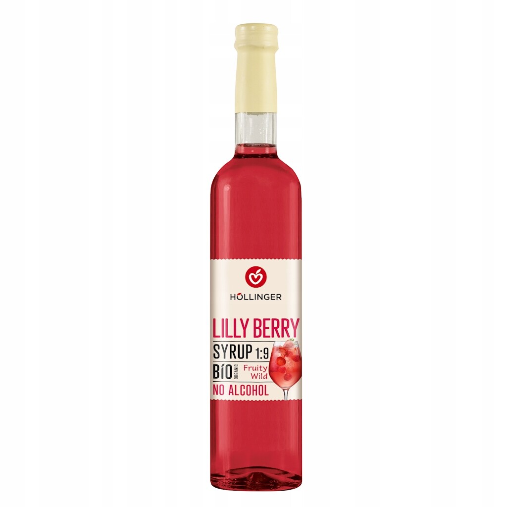 Sirup Na Nápoje A Koktejly Lilly Berry Bio 500 ml Hollinger