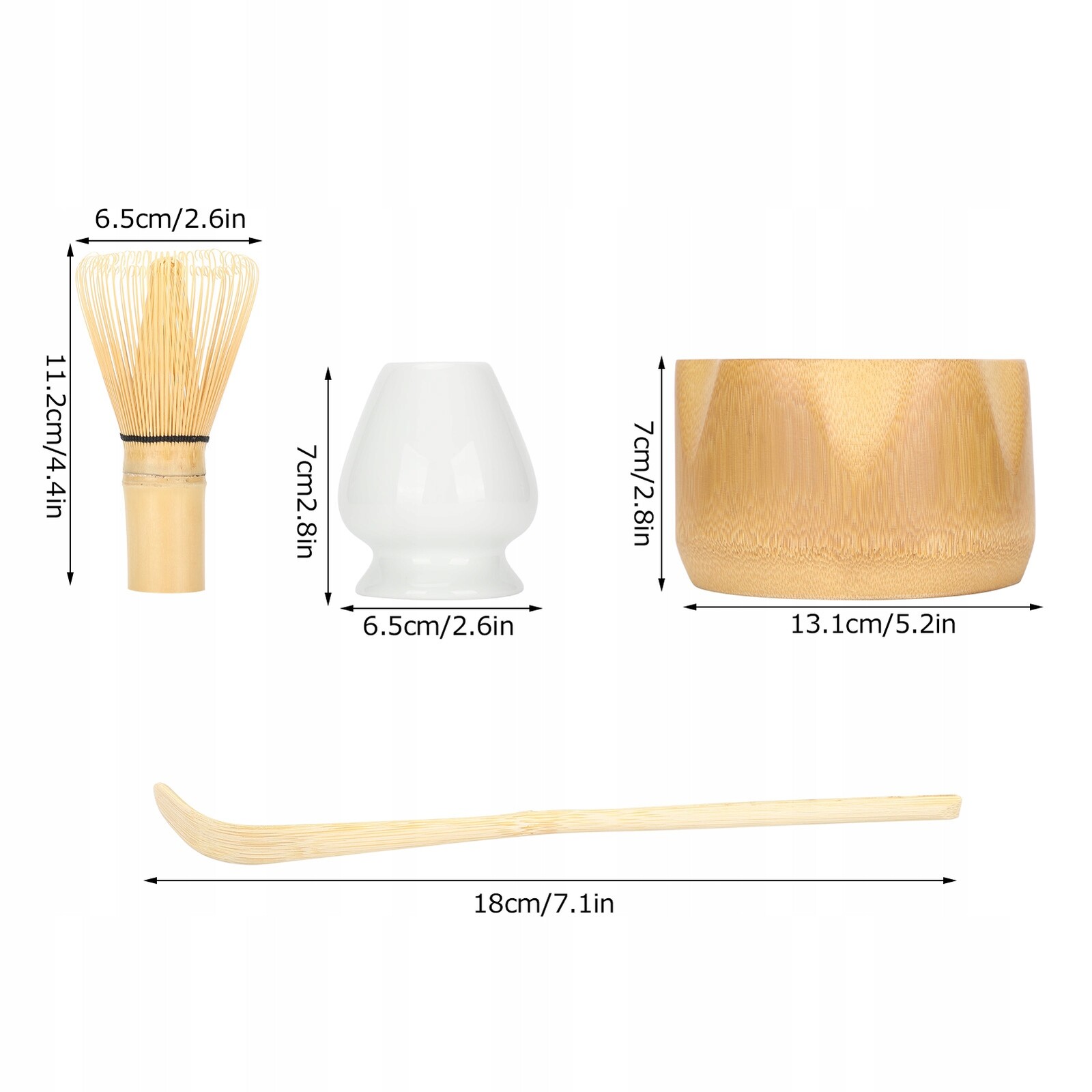 Sada Matcha 4-DÍLNÁ Sada Příslušenství Pro Obřad Matcha