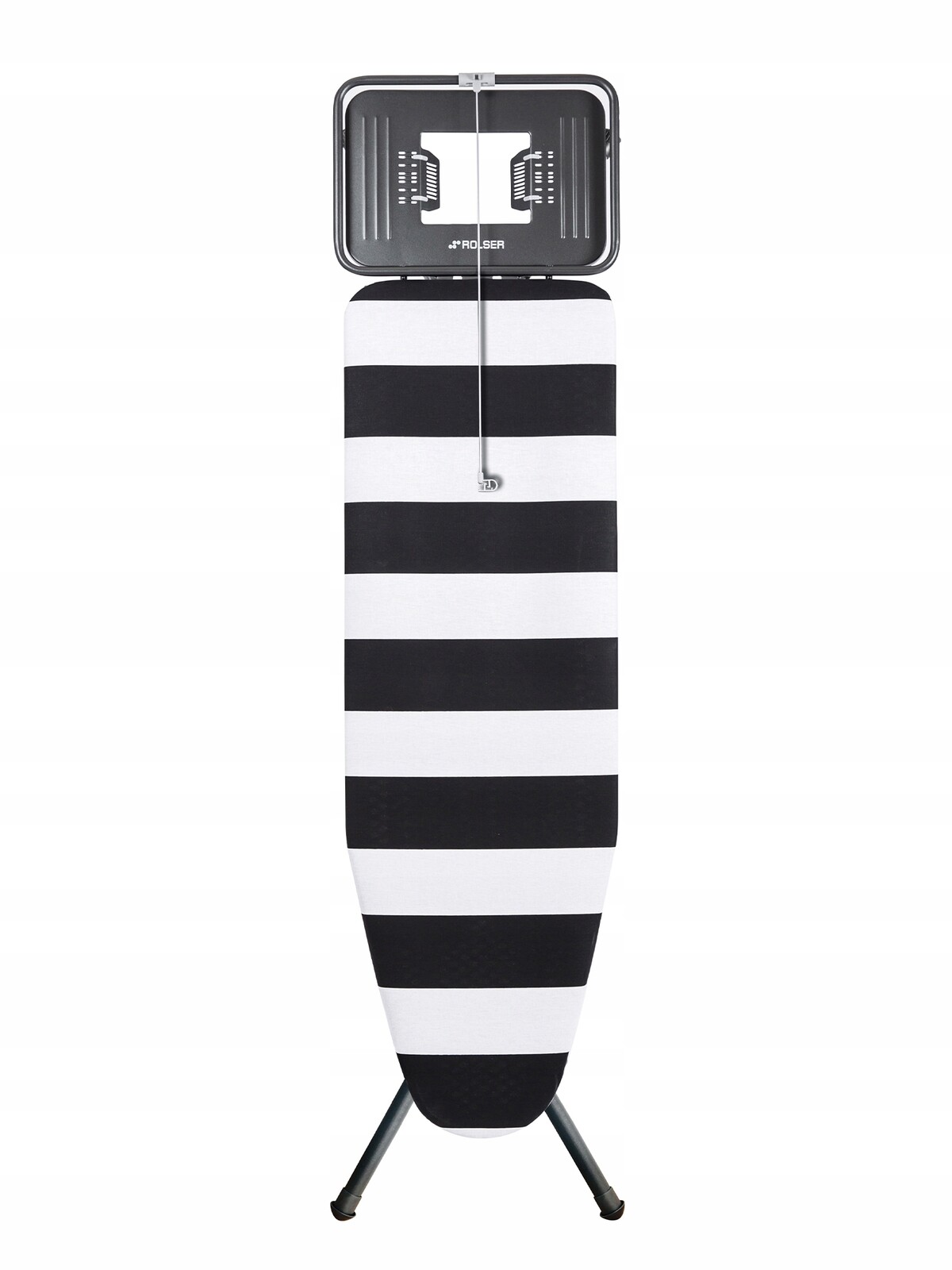 Žehlicí prkno – stojan na parní generátor Rolser K-tres Bt černo-bílý