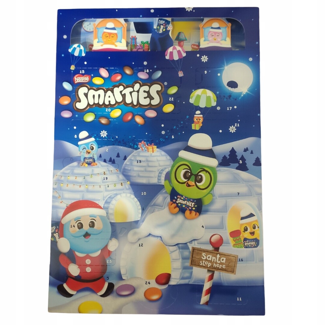 Adventní kalendář Smarties 193,9 g XXL 24 ks
