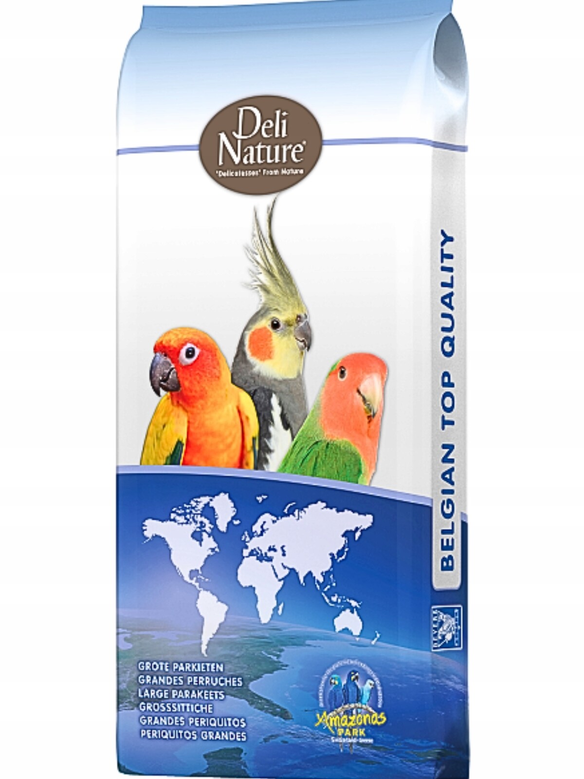 Deli Nature 69 Směs se slunečnicí Krmivo pro papoušky Směs zrn