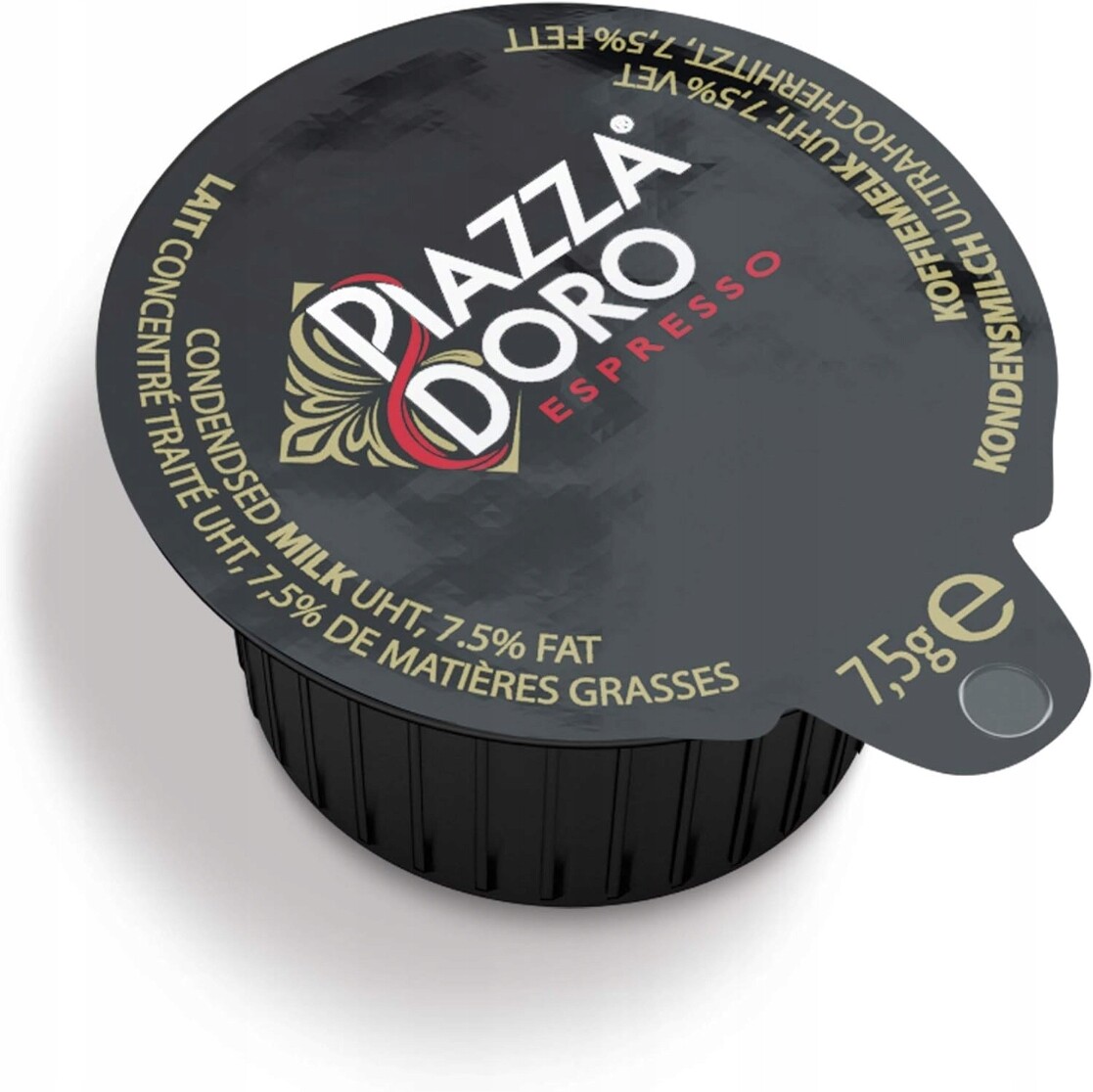 Kondenzované mléko (7,5 % tuku) Piazza d'Oro 7 ml, 240 ks