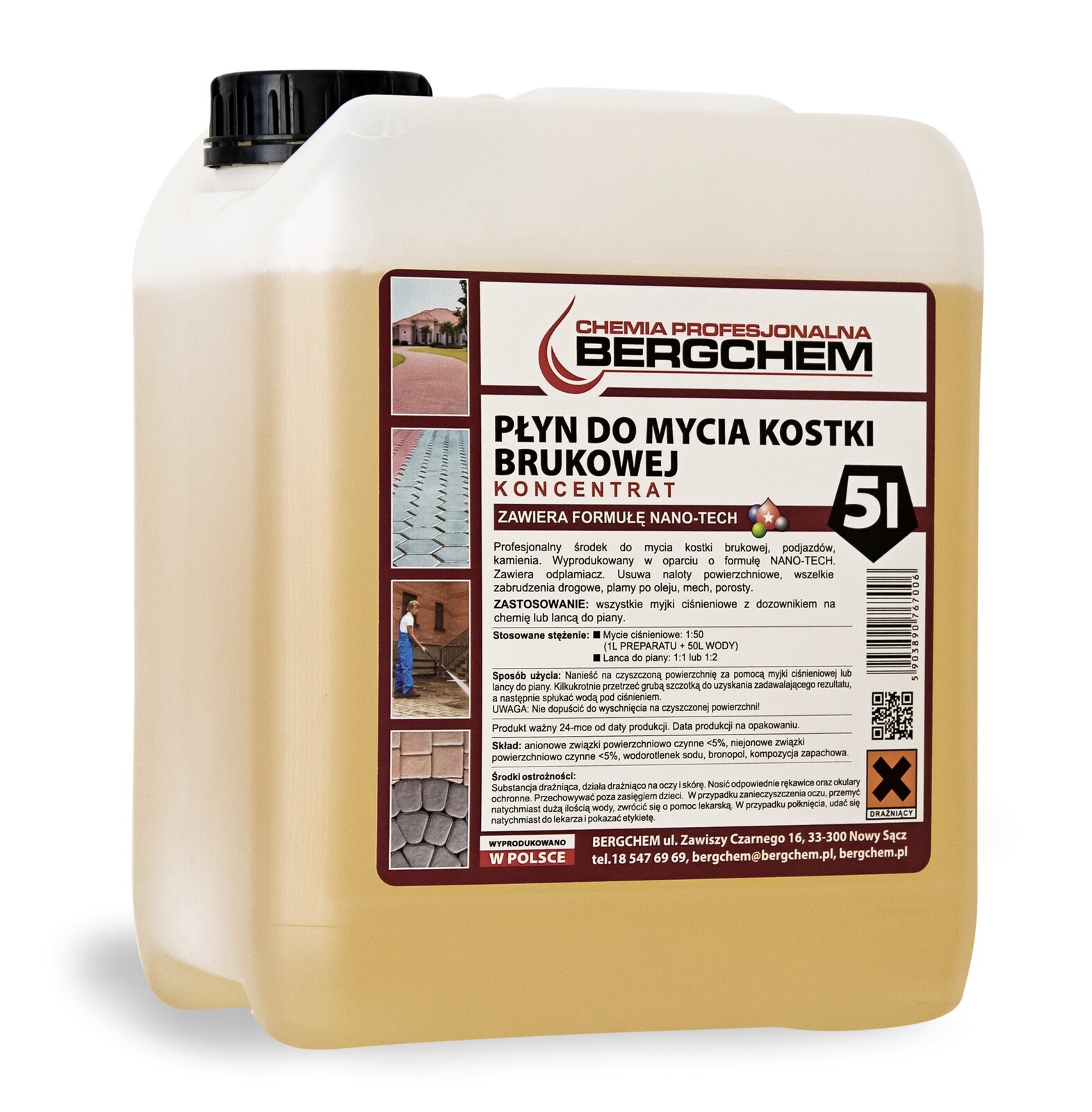 Tekutina Na Čištění Dlažby – Odstraňovač Skvrn – 5 Litrů!