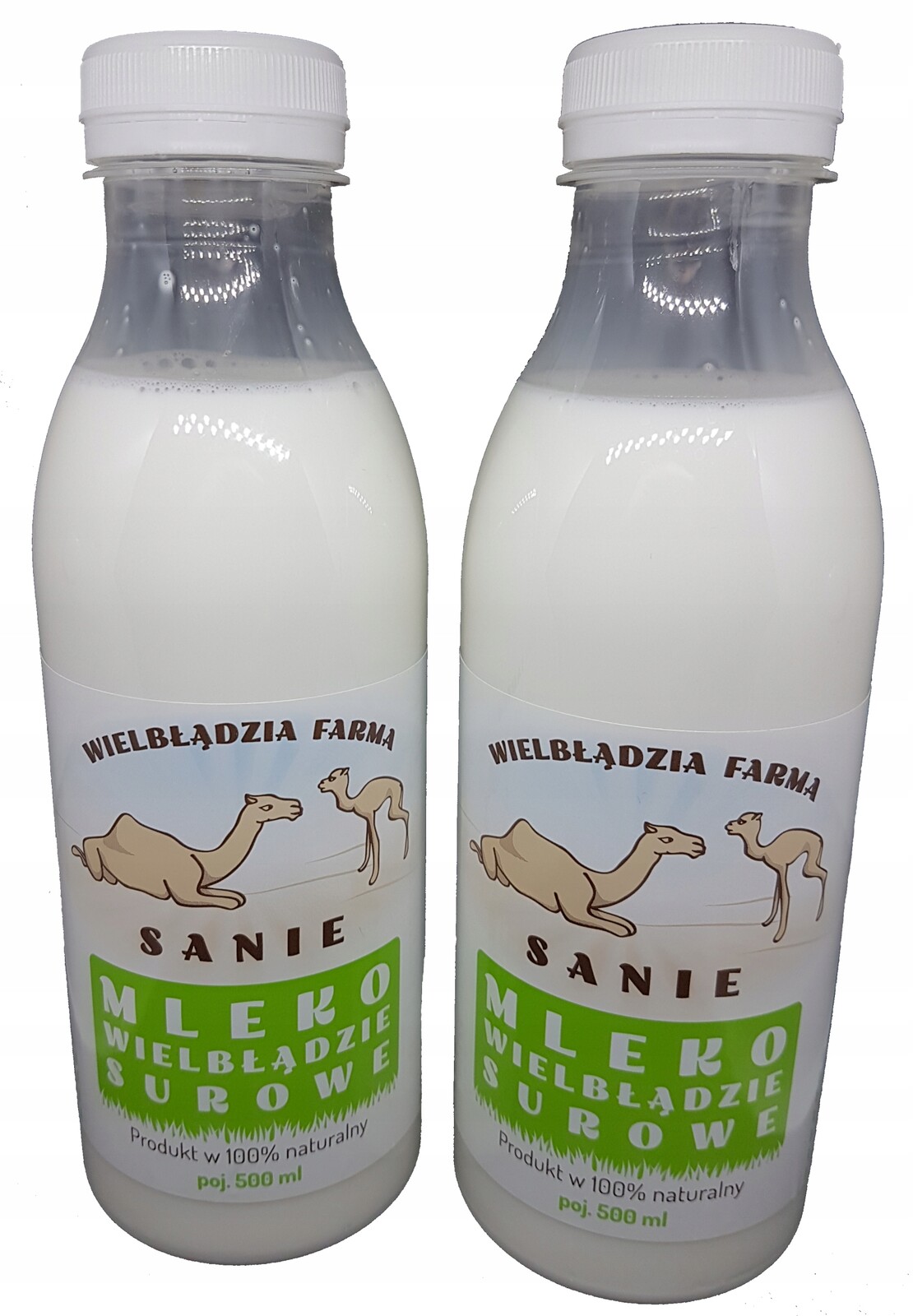 Zmrazené syrové velbloudí mléko 1 litr příkopu camel milk