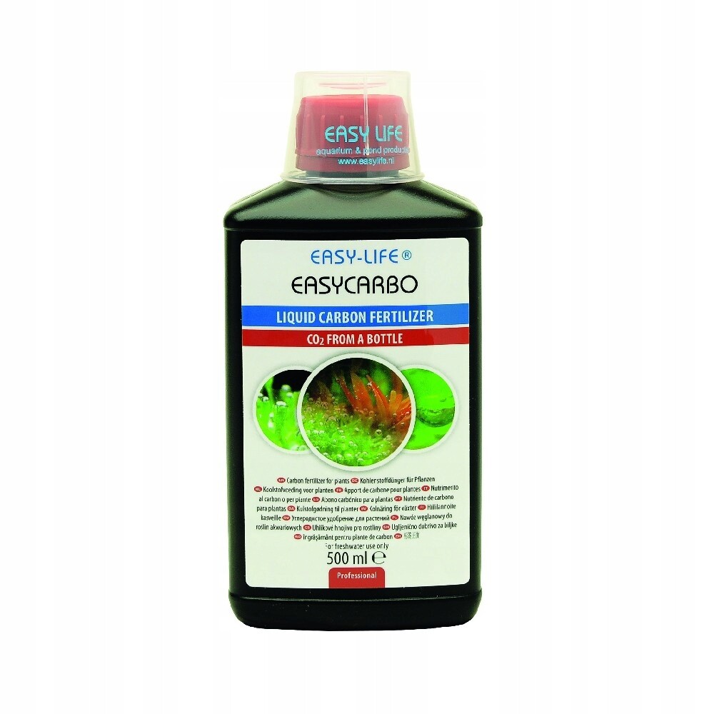 Tekuté Uhlí Easycarbo CO2 Akvarijní Rostliny Potlačuje Růst Řas 500 ML
