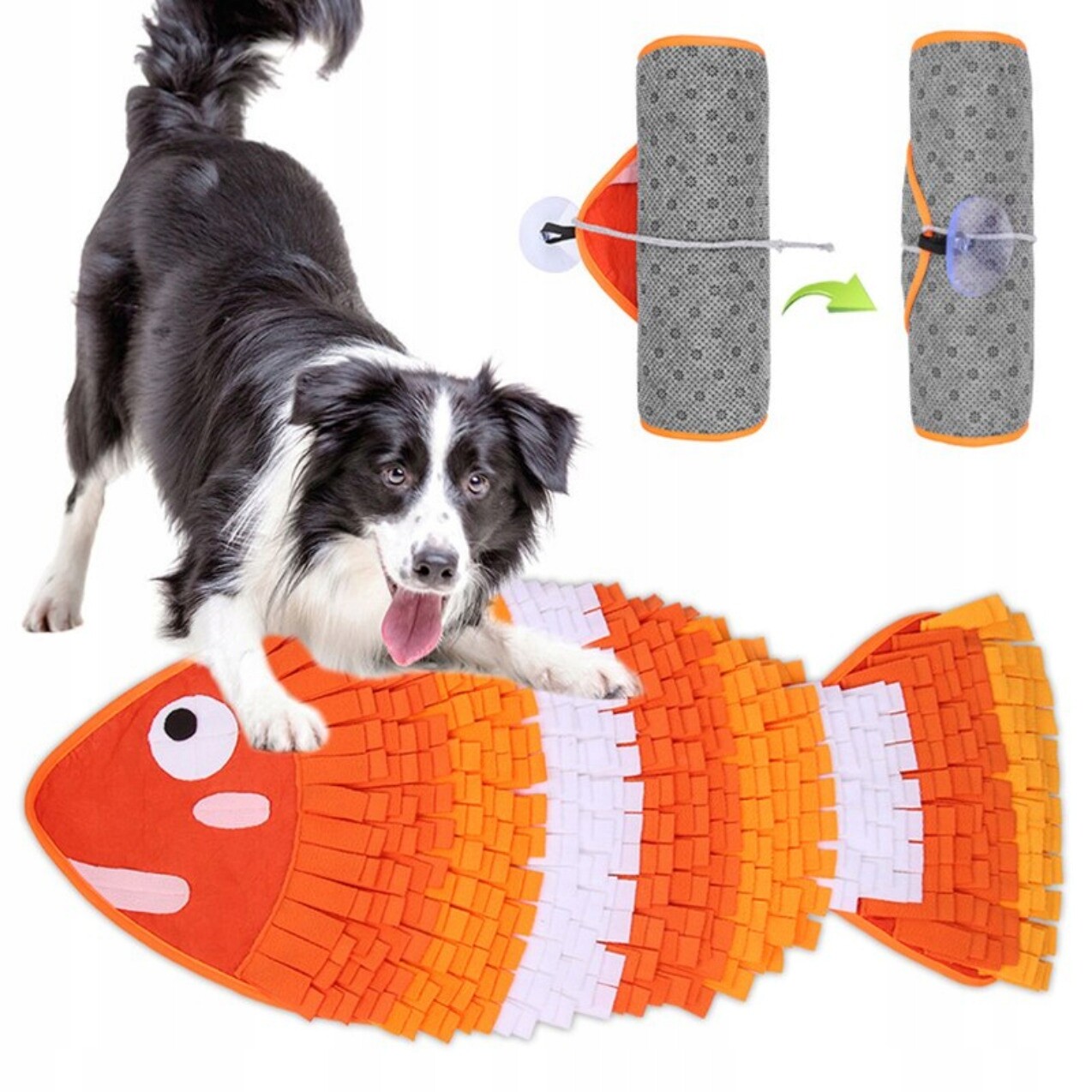 Čichová podložka pro psy, vzdělávací hračka Ryba