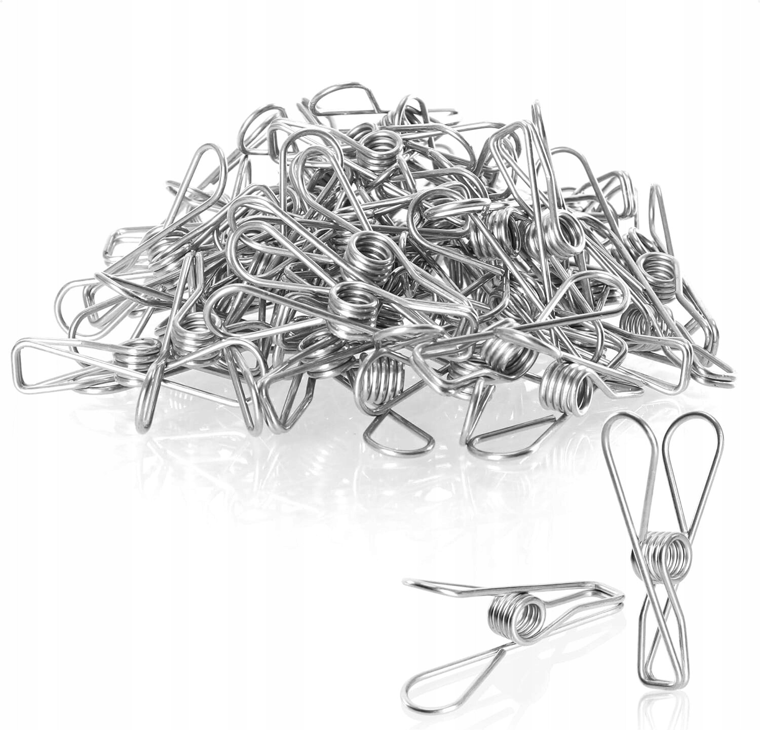 Klipy, Kolíčky Na Ručníky, Klipně Na Spodní Prádlo, Kov Nerezová Ocel 50X