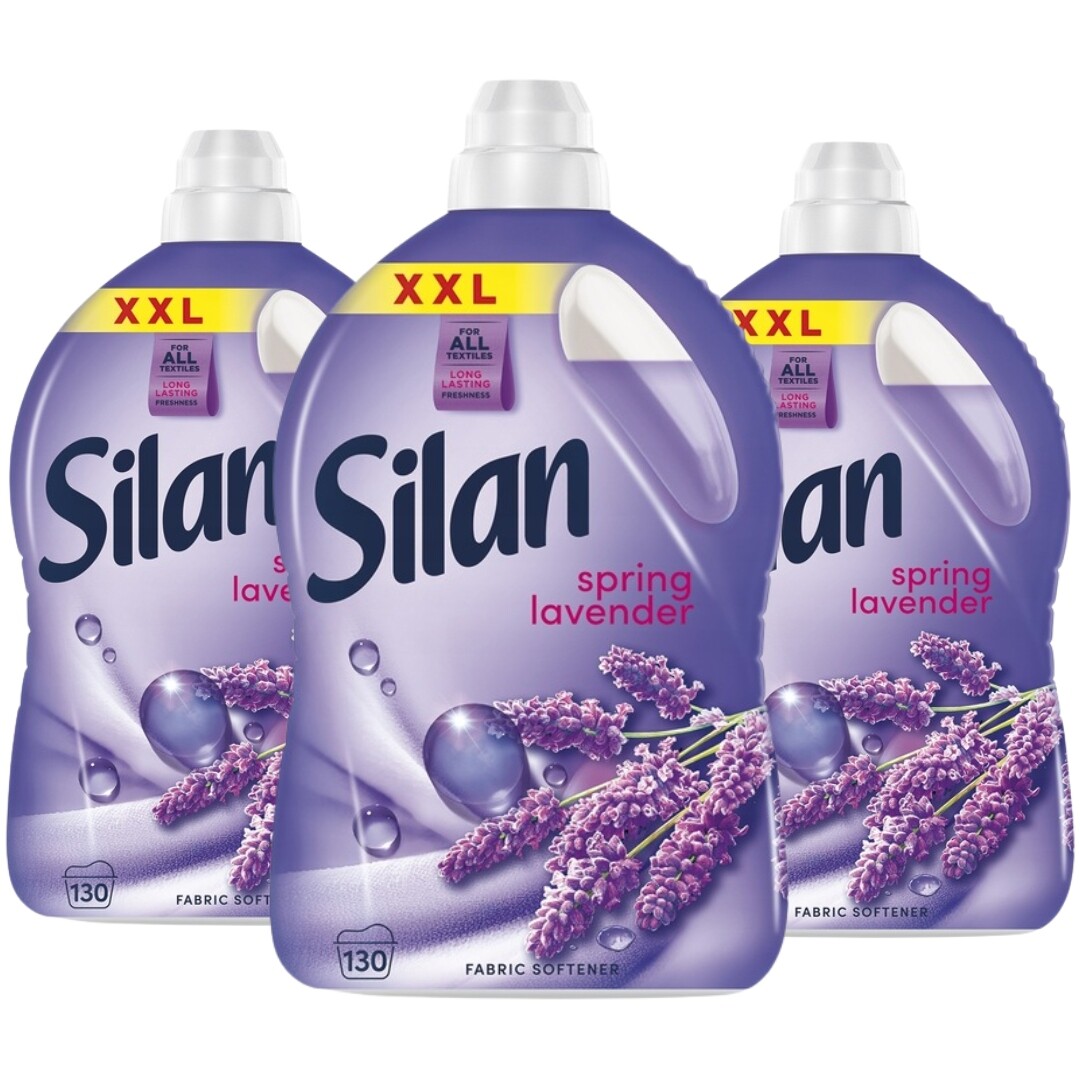 tekutá aviváž Silan Lavender 2,86 l, 130 praní x 3