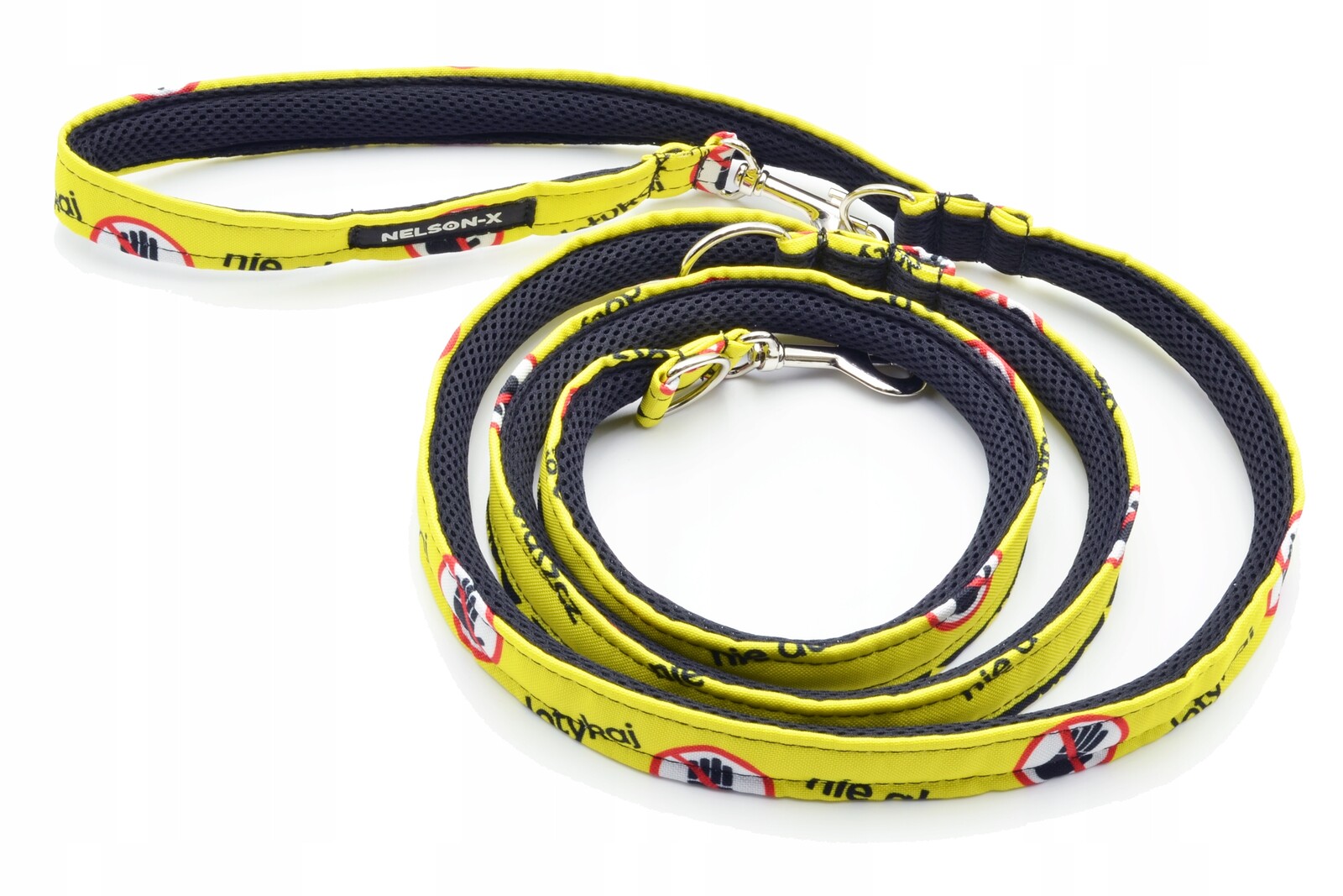 Vodítko Přepínací Pro Psa Nelson-x Nepřibližujte Se 3 m/2,5 Wzm