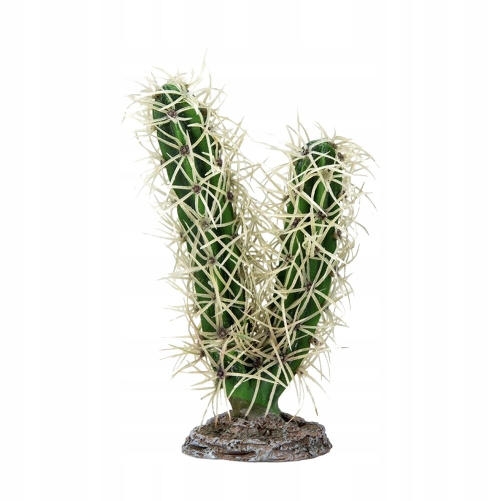 Dekorace Do Terária Umělý Kaktus Imitace Sukulentu Rostlina 16 CM