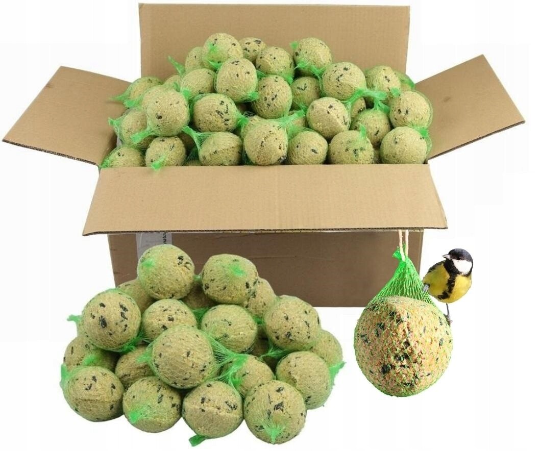 Ptasia Biesiada tukové kuličky zimní krmivo pro volně žijící ptáky 100 kusů