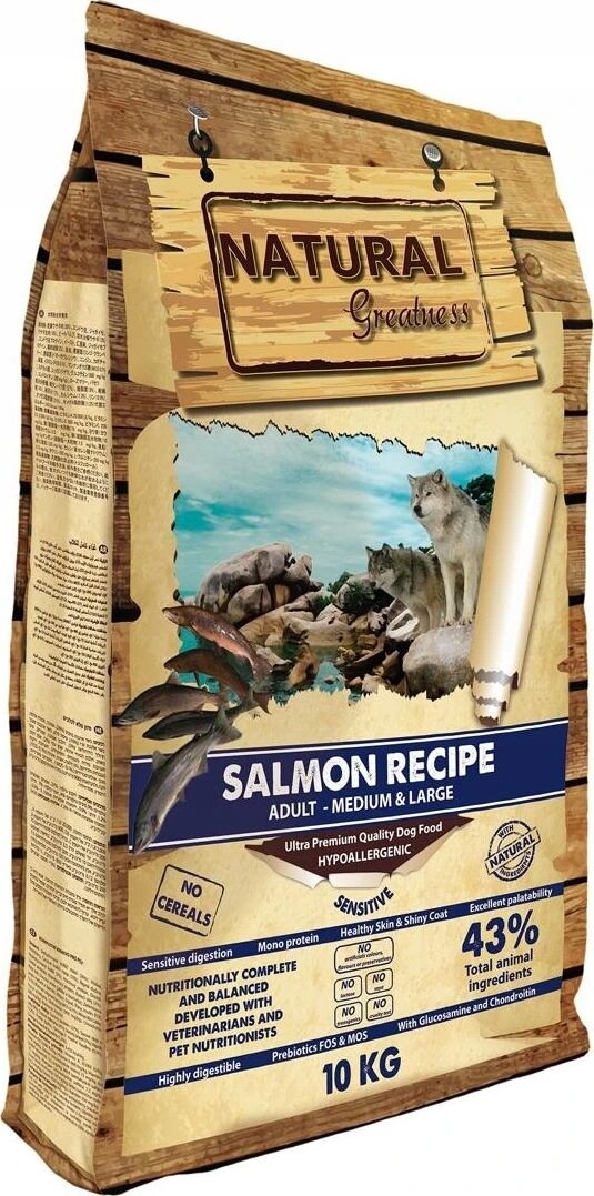 Natural Greatness Salmon Recipe Medium,Large /losos