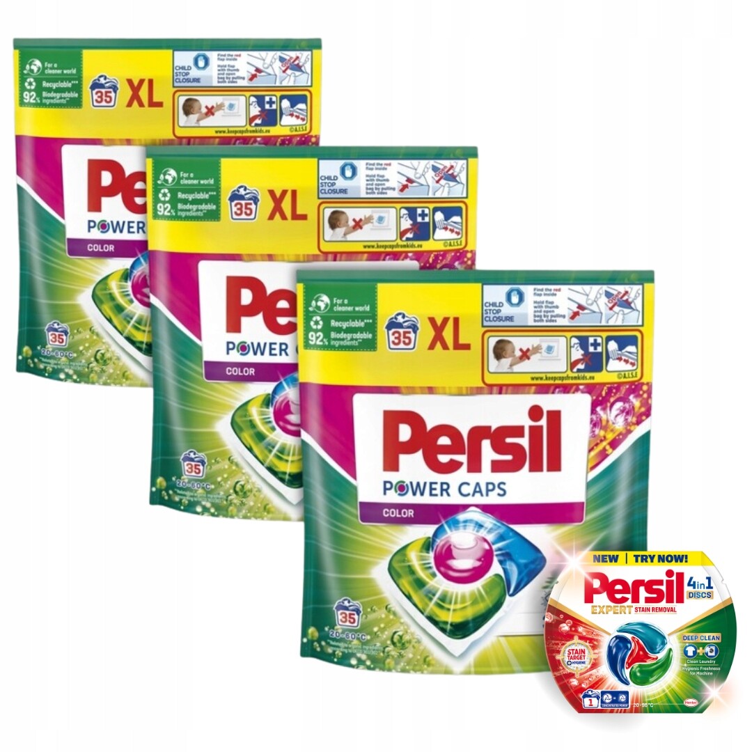 Persil Power Caps sada Kapsle na barevné prádlo, ks kusů Dárek