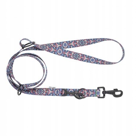 Vodítko s nastavitelnou páskou pro psa Etno Mandala, 25 mm/220 cm
