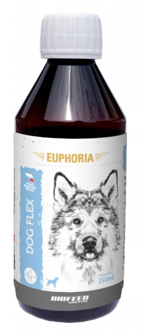 Biofeed Euphoria Dog Flex 250 ml Regenerace Kloubů Chondroitin Kolagen